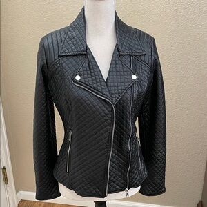 Black Quilted Women's Jacket